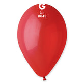 Globo 12" G110 Rojo "Rojo 045" 100uds